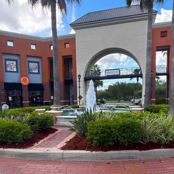 Westchase Plaza landscape project done by Green Root