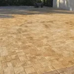backyard paving