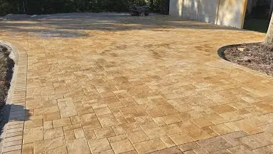 backyard paving