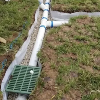 landscaping drainage installation